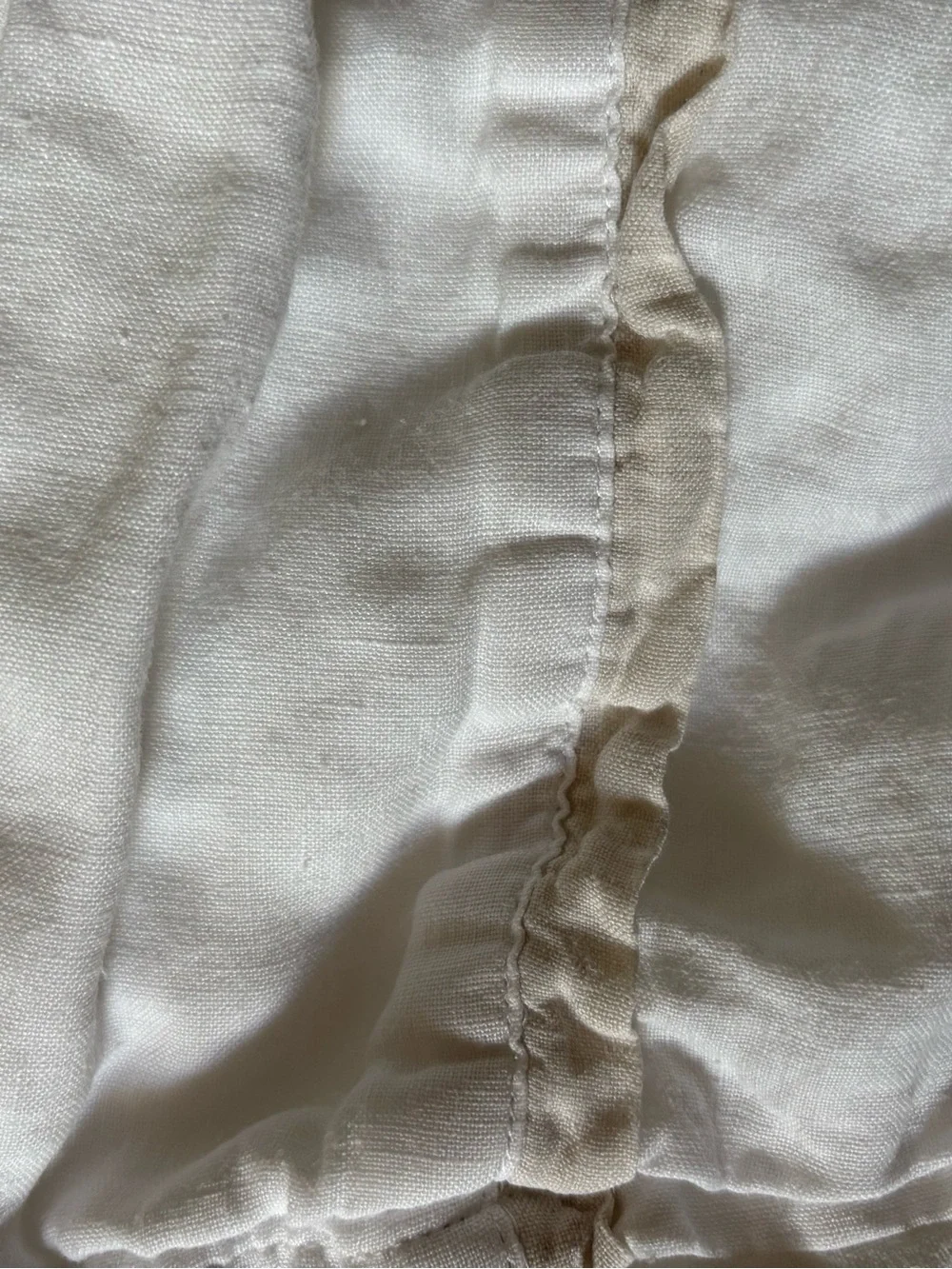 Pottery barn 100% linen queen sheet set